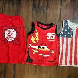 Kids Red Lightning McQueen Bodysuit